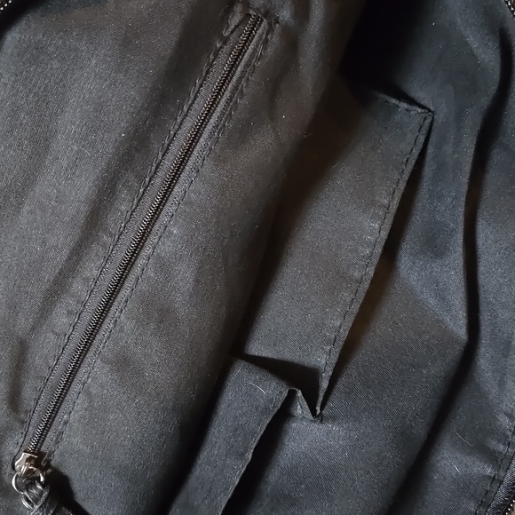 Botkier New York Black Large Tote Nylon Zipper Shoulder Bag - Picture 3 of 11